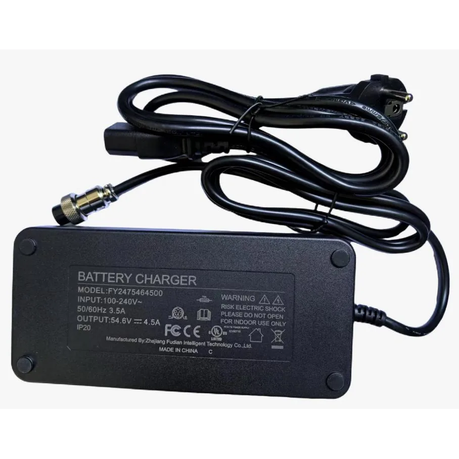Lader 54,6V 4,5A GX16 – OUXI GT2000
