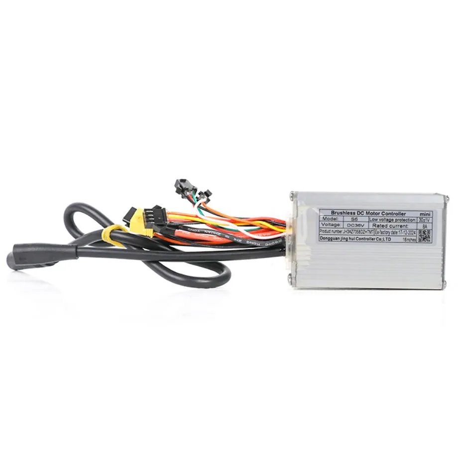 Controller 36V 8A – OUXI V8 Mini, C80 Mini (EU, 25 km/h, zwart)