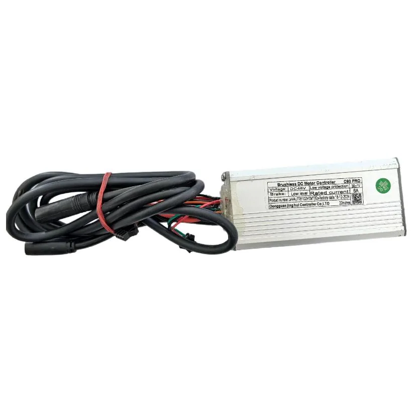 Controller 48V 6A V4.0 – OUXI C80 Pro (EU, 25 km/h, rode stekker)