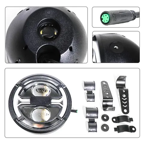 Koplamp 5-pins met richtingaanwijzers – OUXI V8 (origineel)