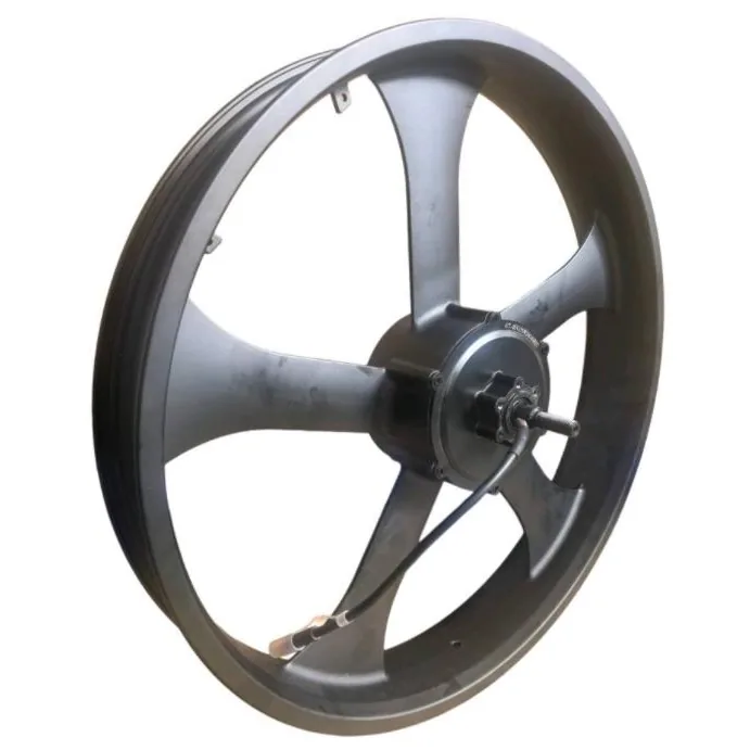 Motorwiel 24 inch 48V 500W – QMWheel V20, OUXI V20 (rode kabel, links)